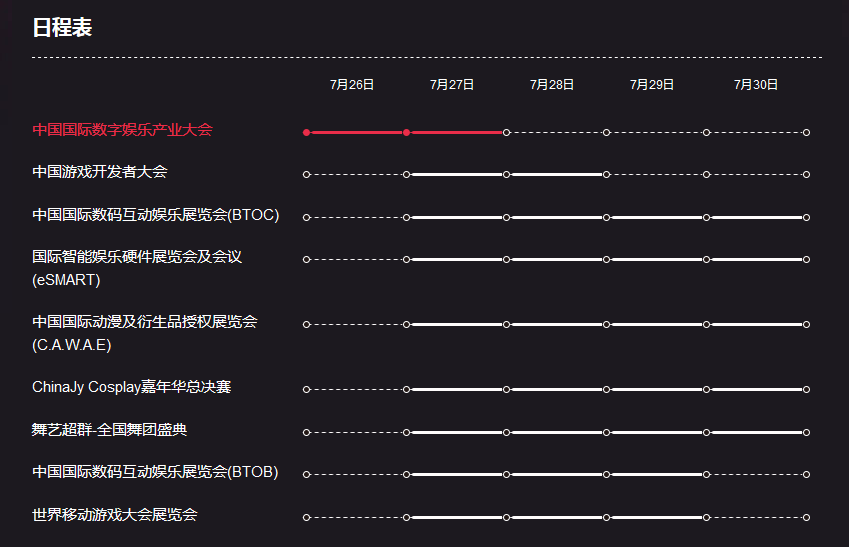 17chinajoy展馆日程表和酒会攻略指南 青瓜传媒